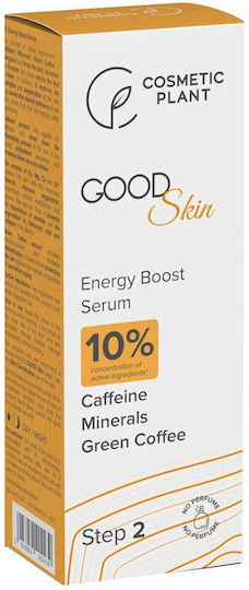 Cosmetic Plant Serum Anti-Îmbătrânire Față și Ochi cu Acid Hialuronic și Colagen pentru Tonifiere și Detoxifiere 30ml