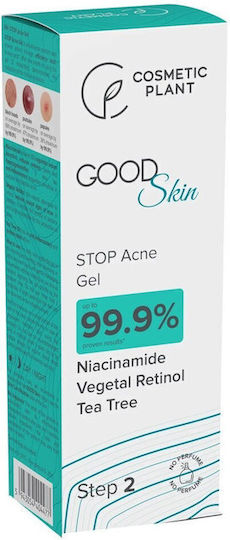 Cosmetic Plant Gel Față pentru Ten Acneic 30ml