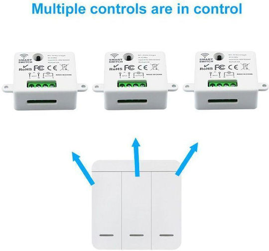 ATC Intelligenter Schalter Wi-Fi & RF 10A