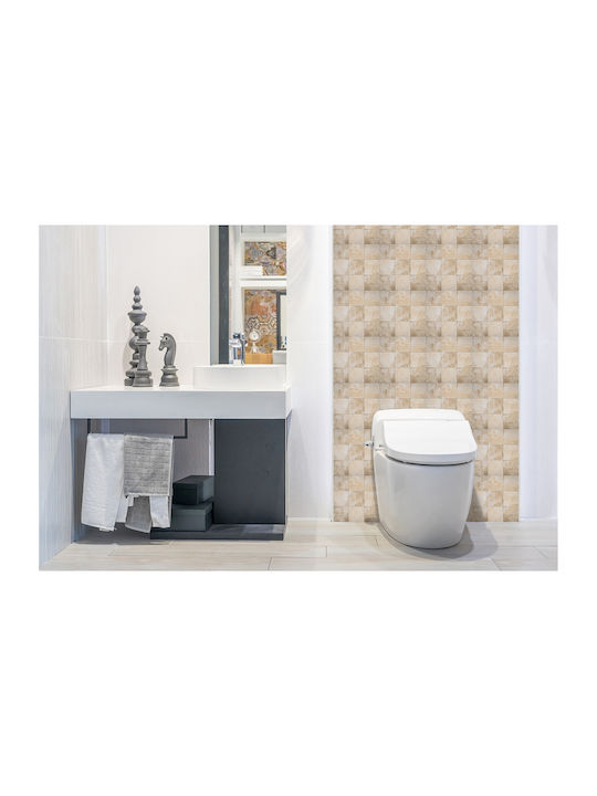Vinyl Wandsticker Küche Oder Badezimmer Textur Stein 100x50 cm