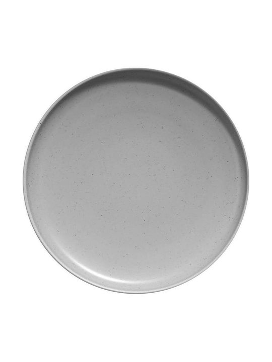 Kutahya Porselen Teller Untiefe Gray mit Durchmesser 27cm 6Stück