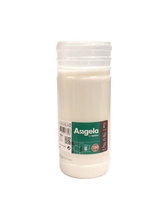 Bolsius Decorative Candle White 480g