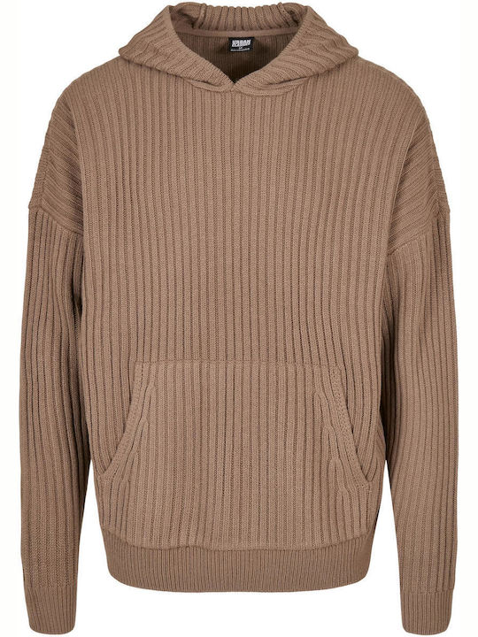 Langarm-Pullover Dark Khaki