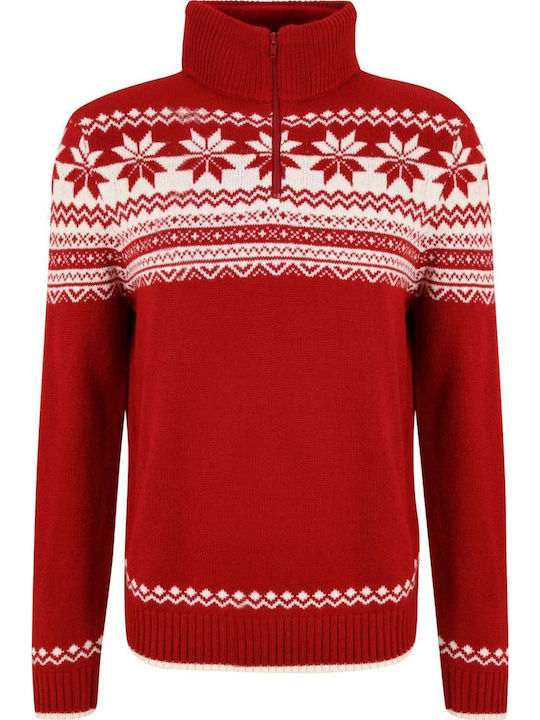 Long Sleeve Sweater Red