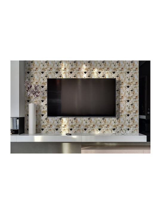 Vinyl Wandsticker Dekoratives Design Betonoptik 100x50 cm