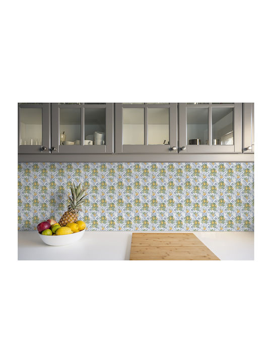 Vinyl Tile Stickers Decorative Design Lemons 9x30x30 Cm