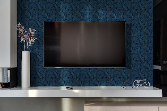 Autocolant Panou Din Vinil Decorare Rapidă Retro Frunze 100x50 Cm