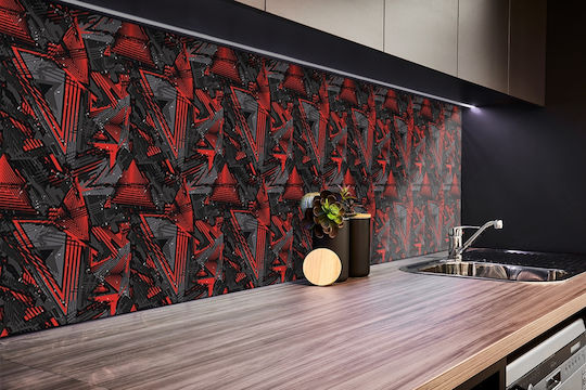 Autocolant Panou Vinilic Montare Ușoară Design Modern 100x50 Cm