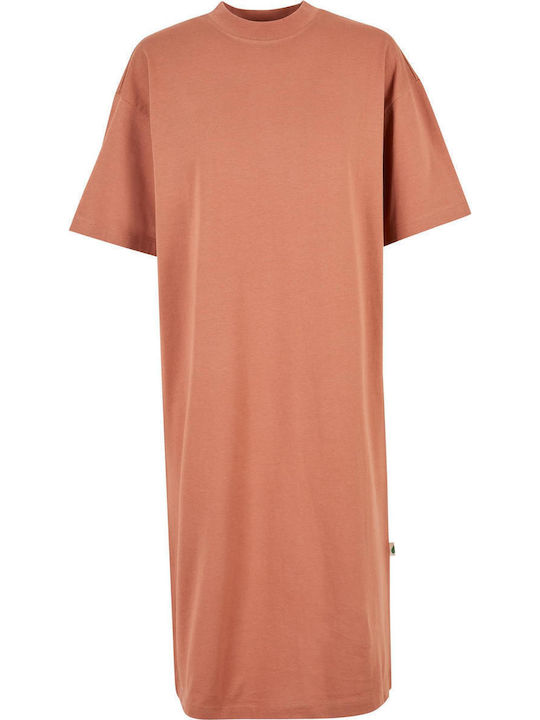 Rochii De Vară Pentru Femei Midi Tricou Rochie Terracotta