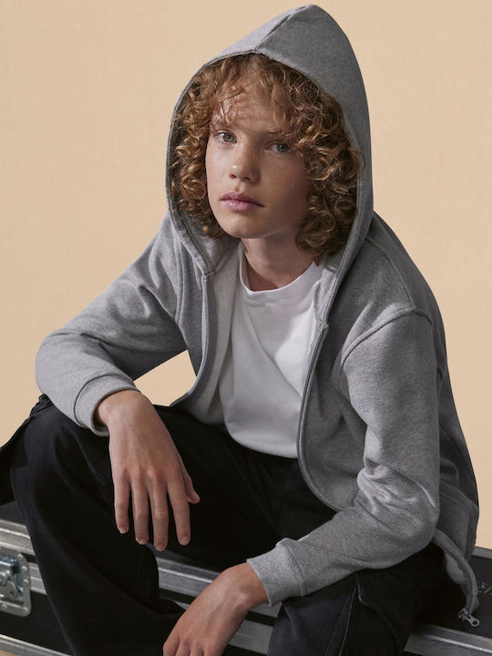 Kinder-Sweatshirt mit Kapuze Navy