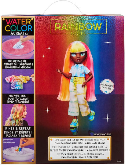 MGA Entertainment Păpușă Watercolor Create Rainbow High (Diverse Modele) 1 Buc