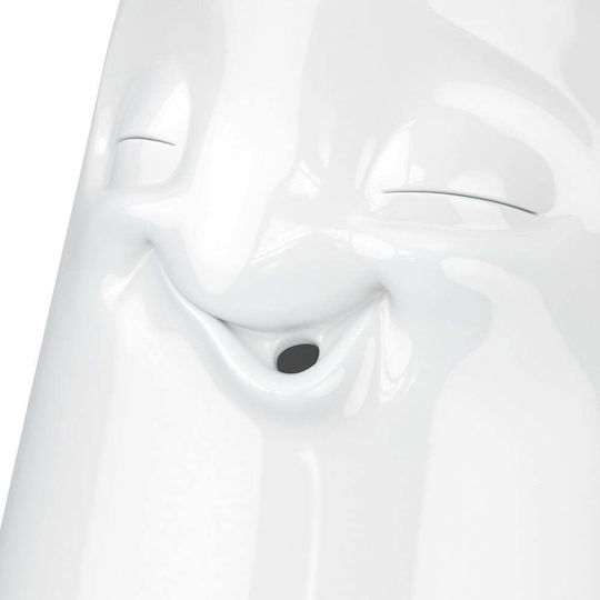 Oz Porcelain Vase White Oz Porcelain Vase White