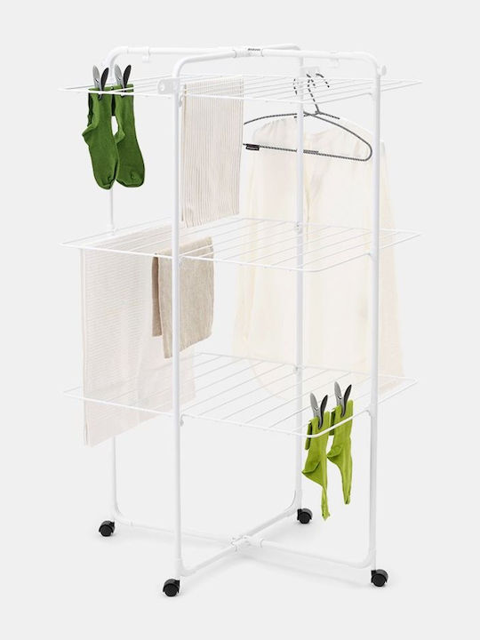 Brabantia Klappbar Wäscheständer Boden mit einer Länge von 23m