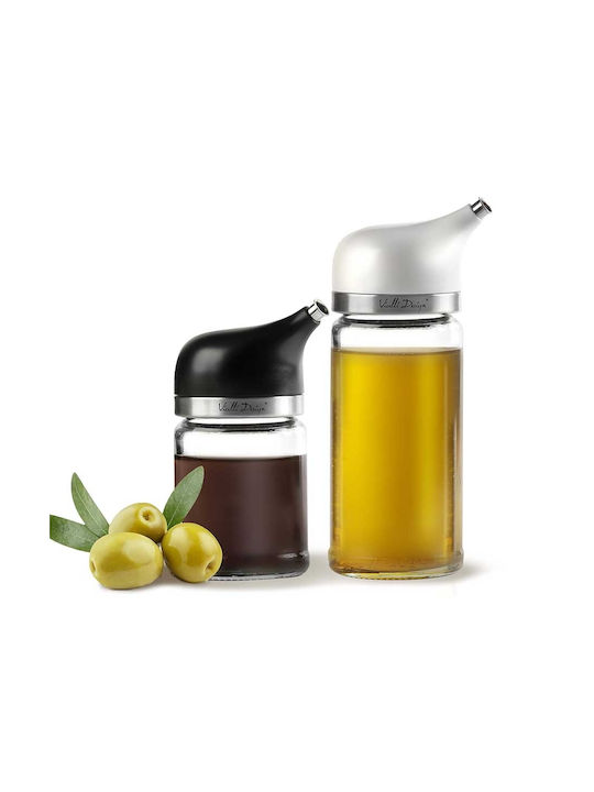 Vialli Design Oil & Vinegar Set Glass with Flow 170ml