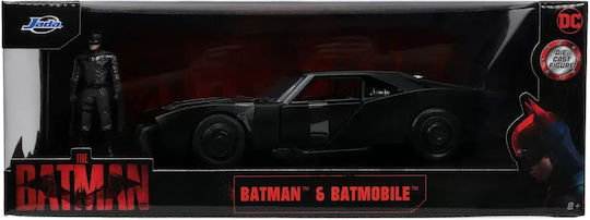 Simba Batman Metal Car Mașinuță Batmobile Scară 1:24 Pentru 8+ Ani
