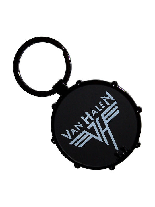 Metallic Van Halen Retro Logo Keychain Vhkey02