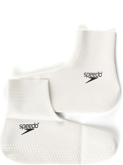 Speedo Adult Unisex Latex Sock 70930-2144 White Black White Black