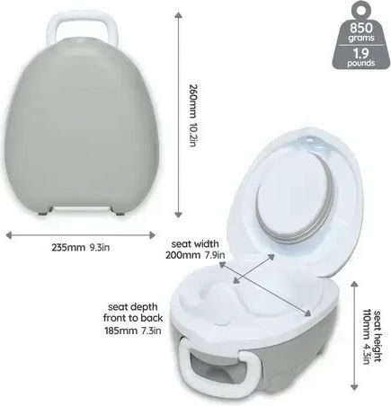 My Carry Potty Φορητό Γιο Γιο Πράσινο έως 50kg