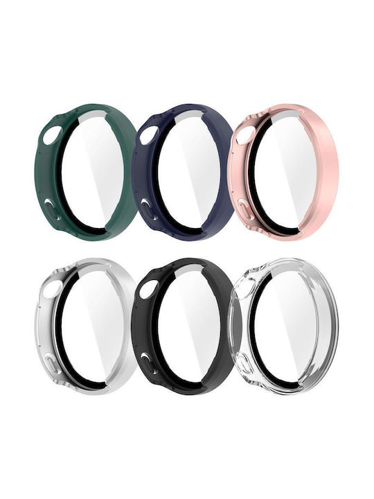 Пластмасов Калъф със Стъкло в Зелен цвят за Huawei Watch GT 6 41mm
