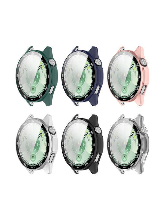 Plastic Case with Glass in Black color for Huawei Watch GT 6 41mm