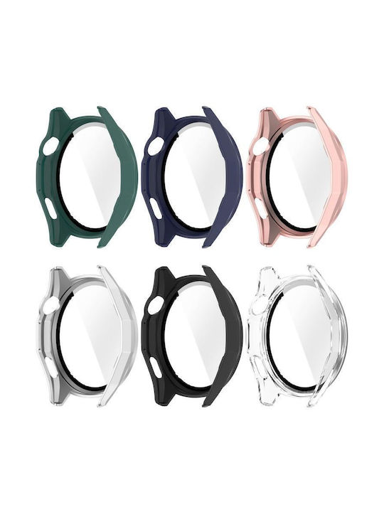 Plastic Case with Glass in Rose Gold color for Huawei Watch GT 6 41mm