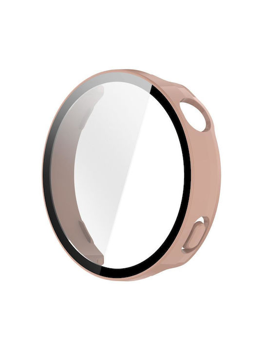 Пластмасов Калъф със Стъкло в Розов цвят за Huawei Watch GT 6 41mm