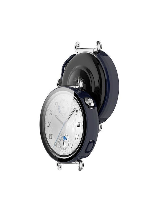 Plastic Case with Glass in Blue color for Huawei Watch GT 6 41mm