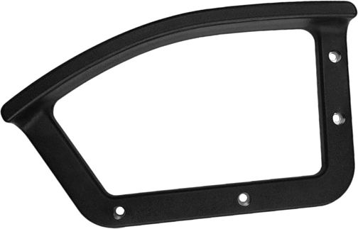 Braț Pentru Scaun de Birou Plastic 2 Bucăți 15x8cm Negru