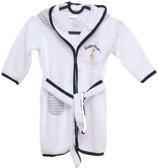 Happy Baby Baby Bathrobe with Hooded