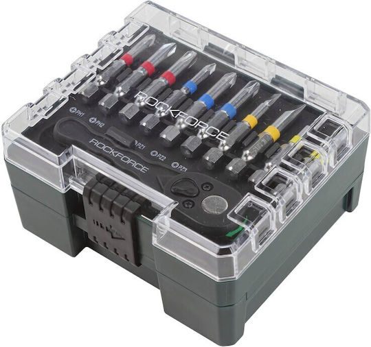 Rockforce Set de chei tubulare și clichet 41buc