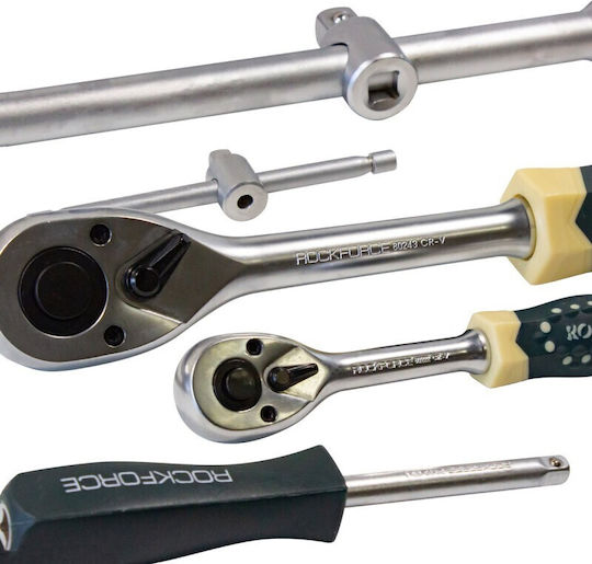 Rockforce Καστάνια με Καρυδάκια 1\4" & 1\2" 108τμχ