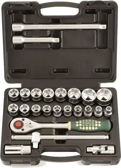 Force Set Ratchet 1\2" 24pcs