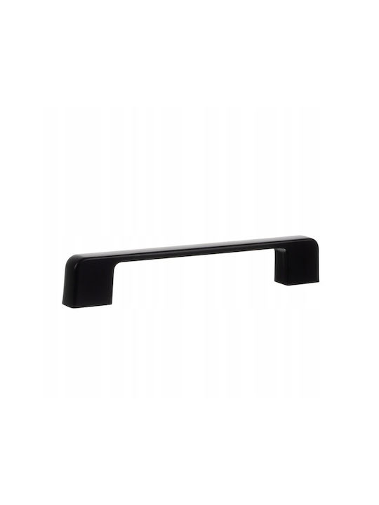 Λαβή Επίπλου από Μέταλλο Matt Black 136mm (Απόσταση Κέντρων 22mm) ZY12223QWS80 10τμχ