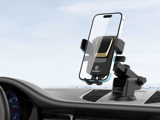 Car Mount Smartphones Universal Techancy Black Gold Tm08905
