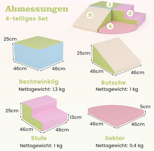 Costway aus Stoff Grün