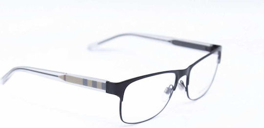 Burberry Plastic Eyeglass Frame Black