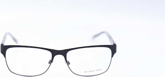 Burberry Plastic Eyeglass Frame Black