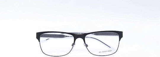 Burberry Plastic Eyeglass Frame Black