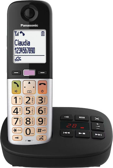 Panasonic KX-TGU430EXB Telefon fără fir Negru