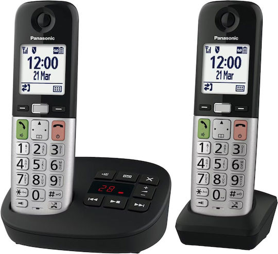 Panasonic KX-TGU432EXB Schnurlostelefon Schwarz