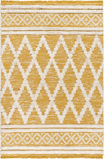 Beauty Home Morocotton 9236 Rug Rectangular Cotton Yellow