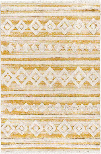 Beauty Home Morocotton 9239 Rug Rectangular Cotton Yellow