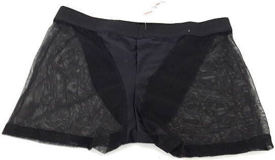Boxer Transparent Black
