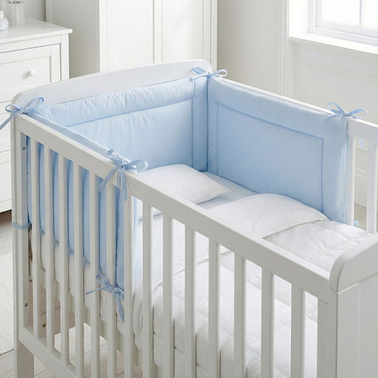 Natalino Bebelino Crib Bumpers Classic Inside Ciel 38x190cm