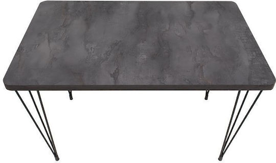 Τραπέζι Κουζίνας με 4 Καρέκλες 70x120εκ.