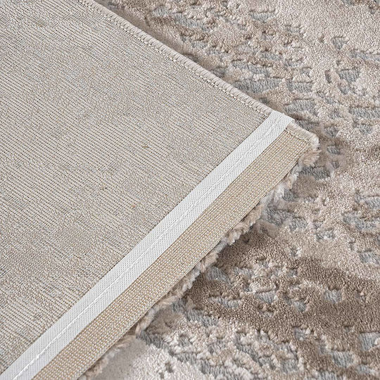 Beauty Home Modern Bedroom Rugs Set Beige Grey BH390698 3pcs