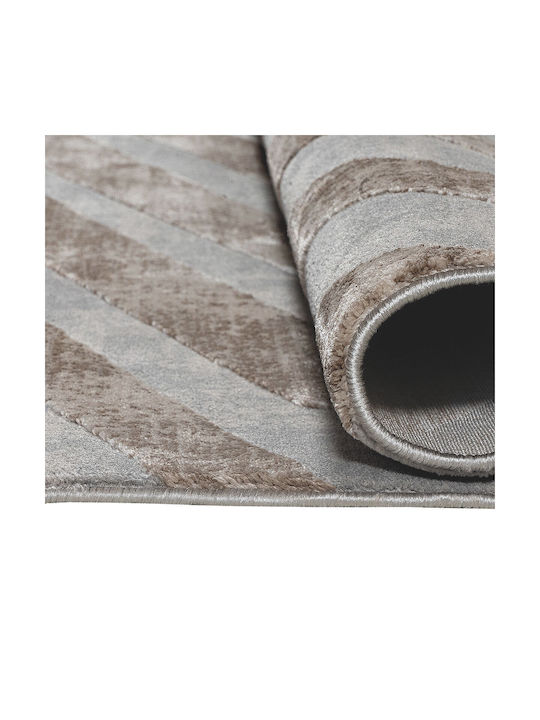 Beauty Home Modern Bedroom Rugs Set Beige Grey BH390694 3pcs