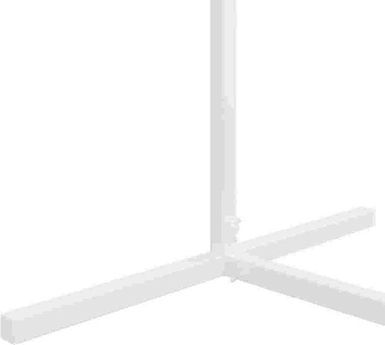 Arcadă De Grădină Din Metal Alb 49,5x49,5x150cm
