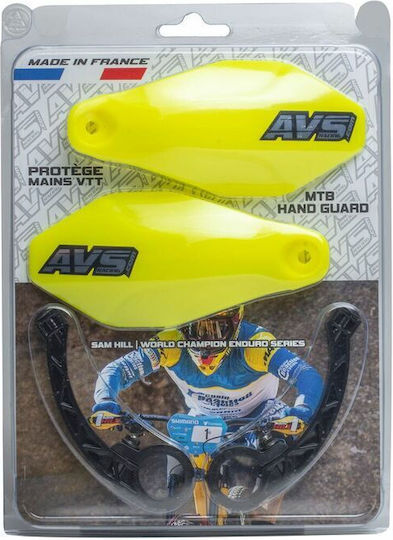 AVS Racing Motorrad Handschützer PM112 Gelbe