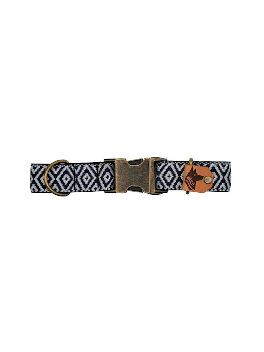 Dog Collar Ikaria Urban Adjustable Fabric Collar Bailu M 32 52cm Width 2.5cm Ikaria